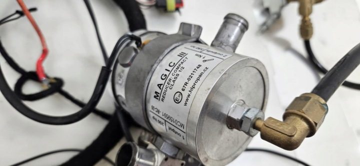 ГБО Zenit 6-cylinder испаритель блок управления проводка, фото 4