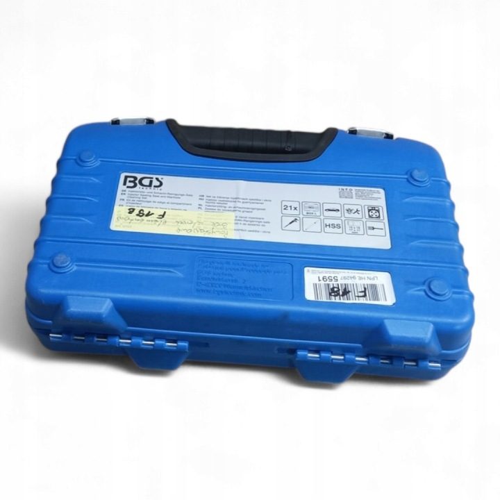 BGS Technic Комплект для очистки и frezowania гнезда и отверстий под форсунки BGS и свечи накаливания, фото 7