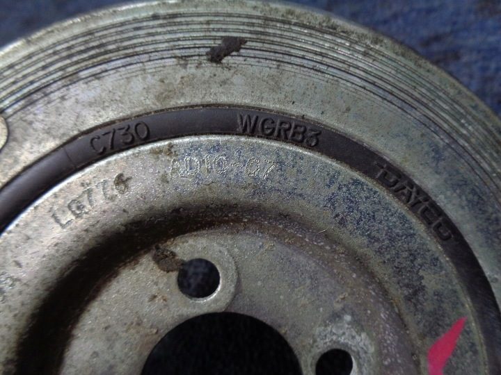 Alfa Romeo OE 55200498 колесо колесико ременное, фото 3