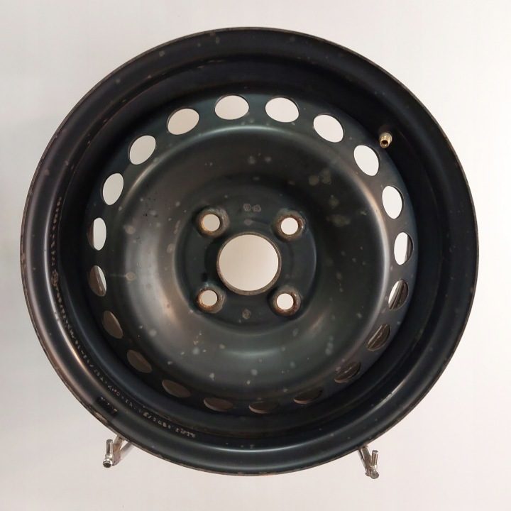 4× Штампованный диск Hyundai OE i10, Getz, Rio 5.5" x 14" 4x100 ET 47, фото 4