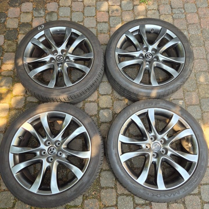 Лето колеса оригинал Mazda 3 6 CX-30 CX-3 MX-30 225/45 R19, фото 1