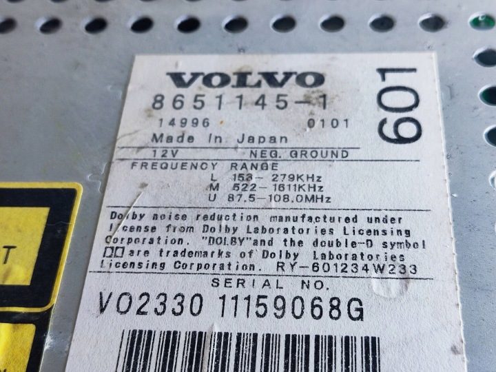 Volvo S80 2002 Головное Устройство, фото 6