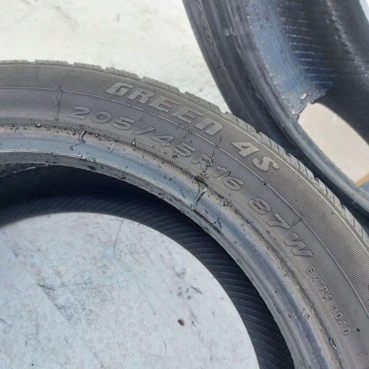 2× Шина всесезонная Atlas Green 4S 205/45R16 87 Вт усилитель (XL), фото 5