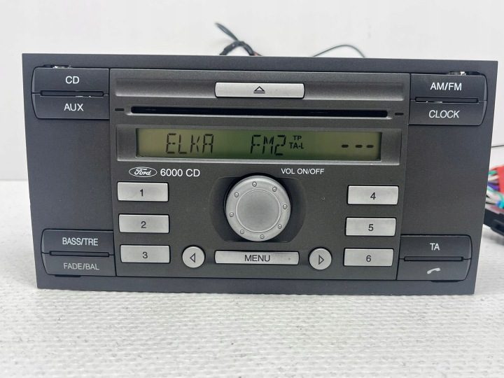 Ford Focus II 2 04-11 МАГНИТОЛА CD С KODEM OE 6S6118C815AH + 3 другие товары, фото 1