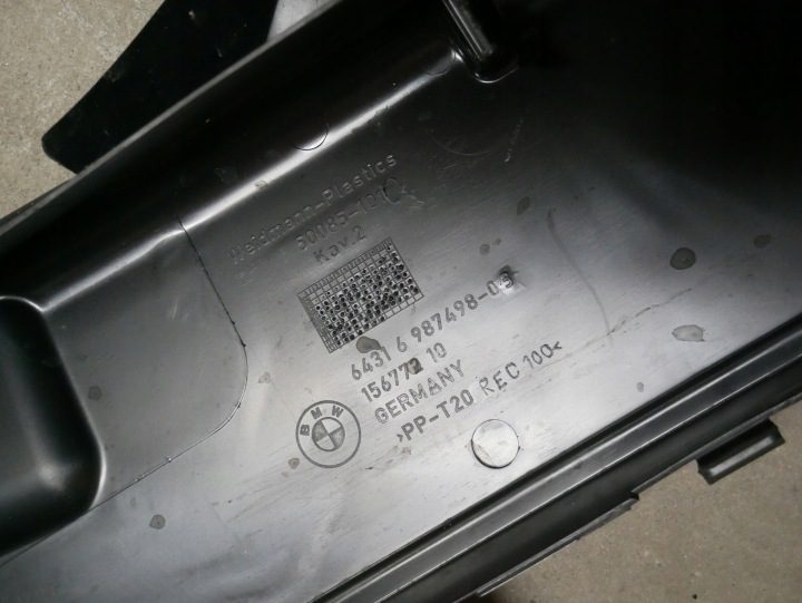BMW E84 E91 E81 E82 E87 E90 E92 E93 КОРПУС ФИЛЬТРА КАБИНЫ 6987498, фото 4