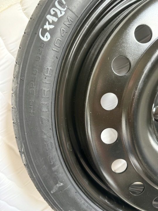 Докатка GMC Acadia 6x120 Maxxis 135/70 R18 + пенопласт + рычаг, фото 3