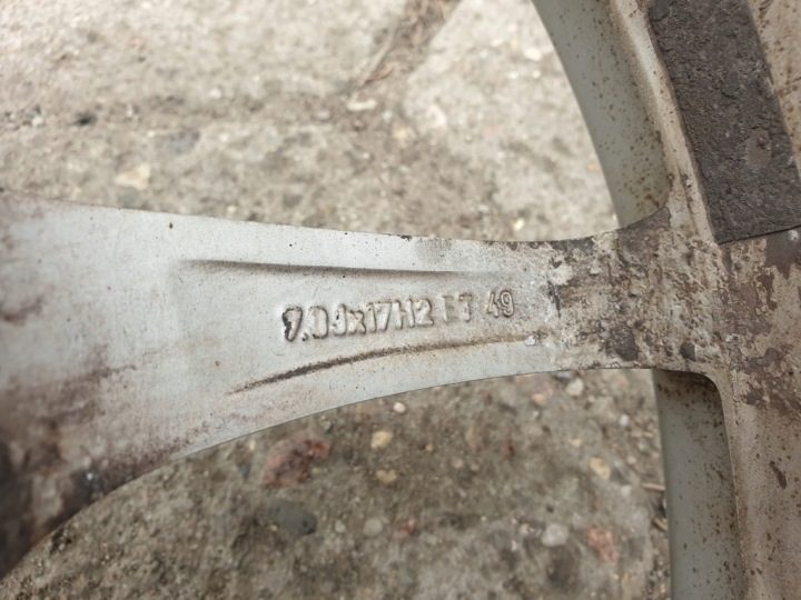 4× Литой диск Ronal 3.5" x 17" 5x114.3, фото 4