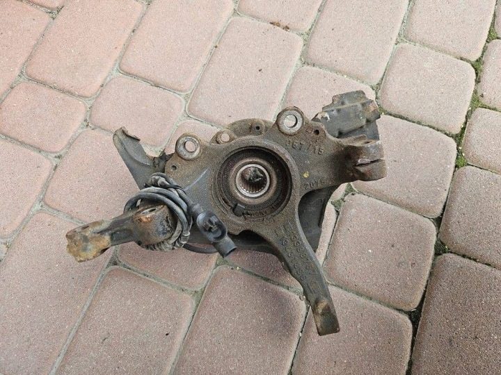 Поворотный кулак передний левый ступица Corsa D Adam Opel Corsa E 13388767, фото 2