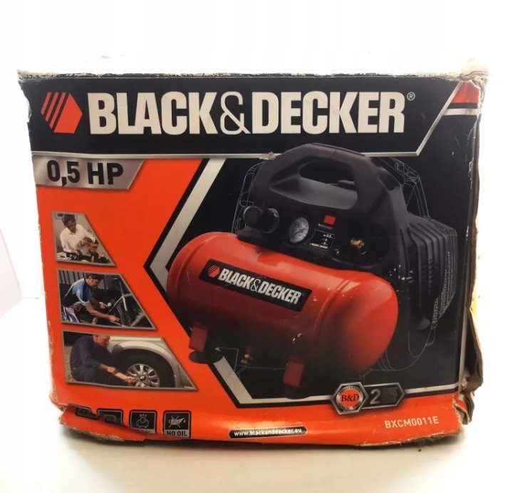 Компрессор безмасляный Black+Decker 8213295BND005 6 l 8 бар, фото 1