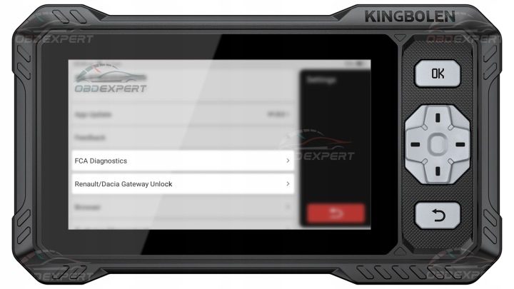Тестер сканер интерфейс диагностический OBD2 Kingbolen S608 aktualizacje PL, фото 7