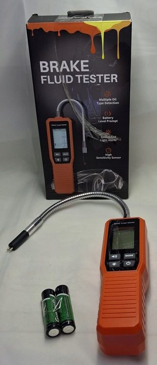ТЕСТЕР ИЗМЕРИТЕЛЬ ТОРМОЗНОЙ ЖИДКОСТИ LCD ЦИФРОВОЙ DOT 3 4 5 Z SONDĄ УНИВЕРСАЛЬНЫЙ, фото 1