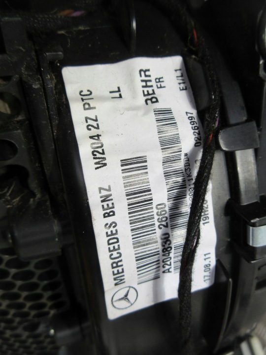 MERCEDES GLK X204 2.2 CDI ОТОПИТЕЛЬ, фото 4