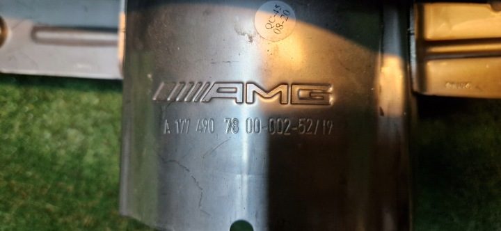НАСАДКА ГЛУШИТЕЛЯ MERCEDES A-КЛАСС W177 A177 AMG A35 ПРАВАЯ ЛЕВАЯ, фото 6