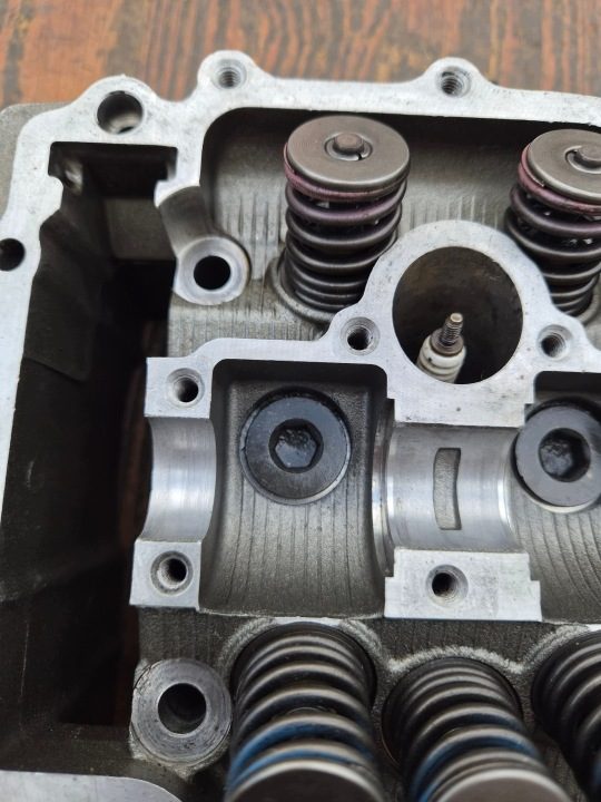 ГБЦ крышка Yamaha YFM 660 Raptor OEM 2001-2005, фото 5