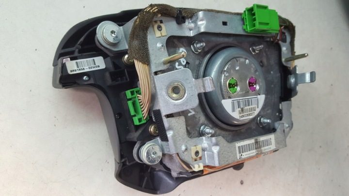 Подушка безопасности водителя Volvo S80 2,4T, фото 4
