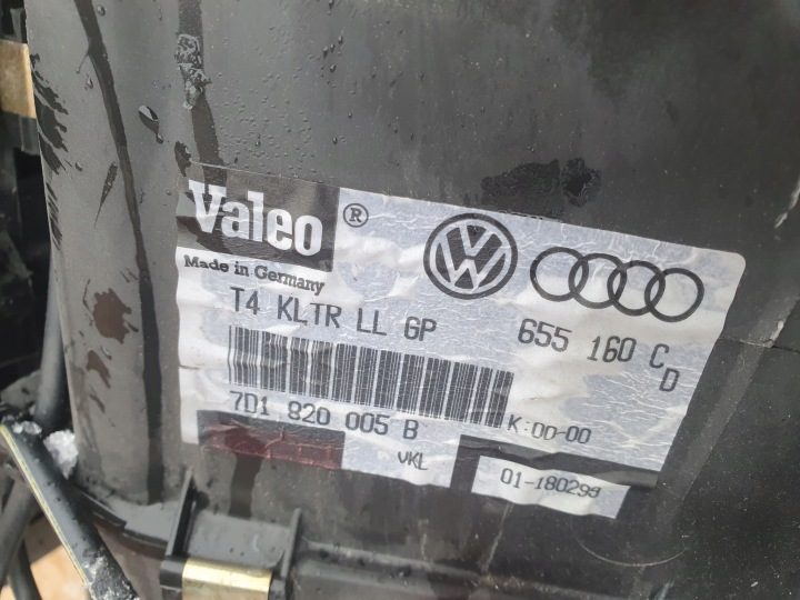 7D1820005B вентилятор отопитель VW Transporter t4 Рестайлинг 2.5 99 г. климат-контроль, фото 2