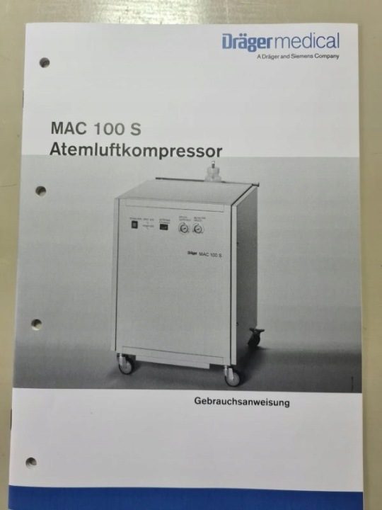 Компрессор воздуха Draeger MAC 100 S, фото 5