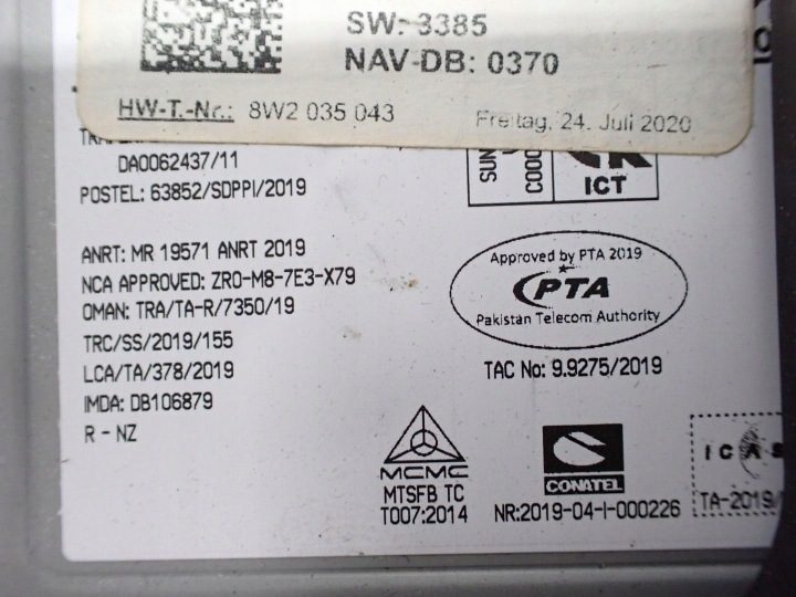 МАГНИТОЛА НАВИГАЦИЯ ДИСПЛЕЙ ЕВРОПА 8W2035043C AUDI A4 B9 8W 20 г., фото 13