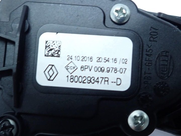 ПЕДАЛЬ ГАЗА ПОТЕНЦИОМЕТР ЕВРОПА 180029347R RENAULT CAPTUR 17 г., фото 5