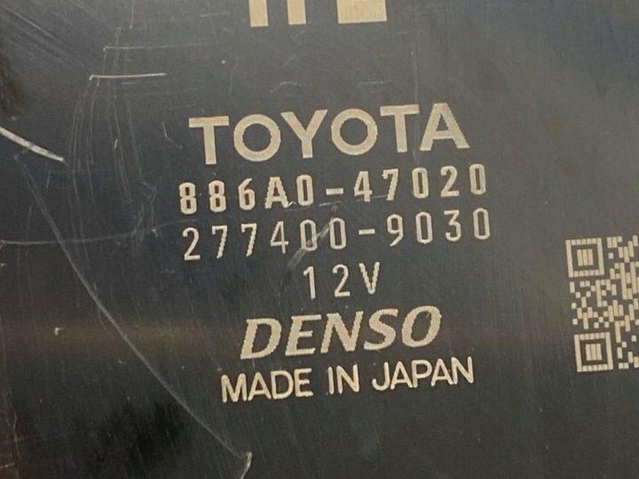2019 Toyota Prius (XW50) Блок управления Webasto 886A047020, фото 6