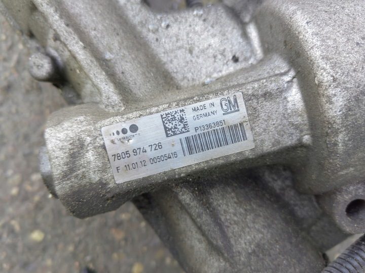 Электроусилитель руля Opel Astra J рулевая рейка 7805974726, фото 2