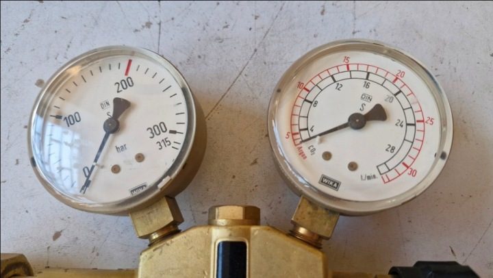 GCE редуктор Basecontrol Ar/CO2 200/24 L, фото 6