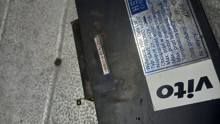 МОДУЛЬ IMOBILAISERA MERCEDES BENZ W638 98 г., фото 6