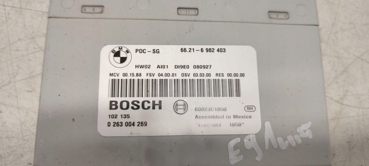Блок управления парковки PDC BMW E90 E87 6982403, фото 2