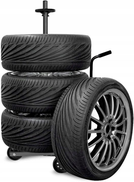 Cartrend 10441 Подрамник на Шины Автомобильный, Черный, 64.5 x 23 x 19.5 см, фото 1