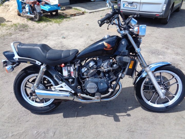 HONDA VF 500 Magna v30 Комплект Подножка Правая, фото 10
