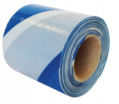 Шлейф проблесковый PAPER-TECH 70 мм x 100 м biało-синий, фото 4
