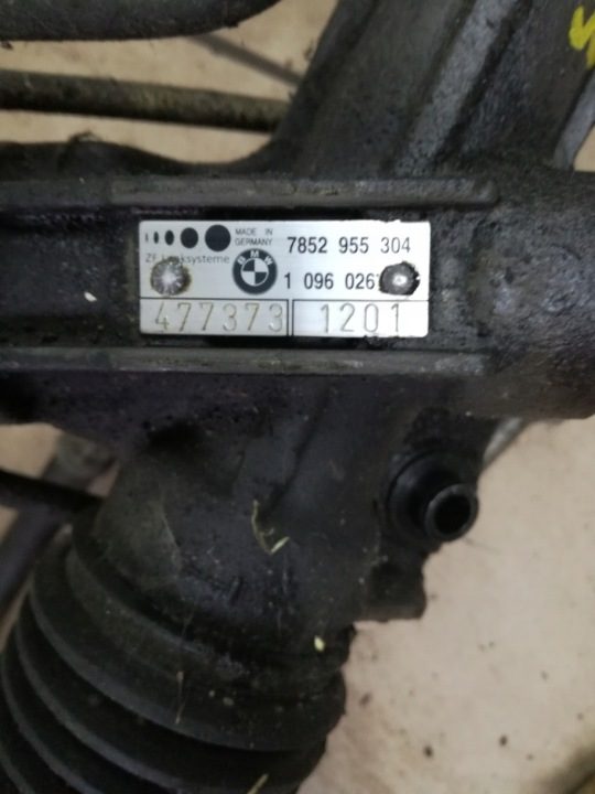 РУЛЕВОЙ МЕХАНИЗМ РУЛЕВАЯ РЕЙКА BMW E39 7852955304 1096026, фото 4