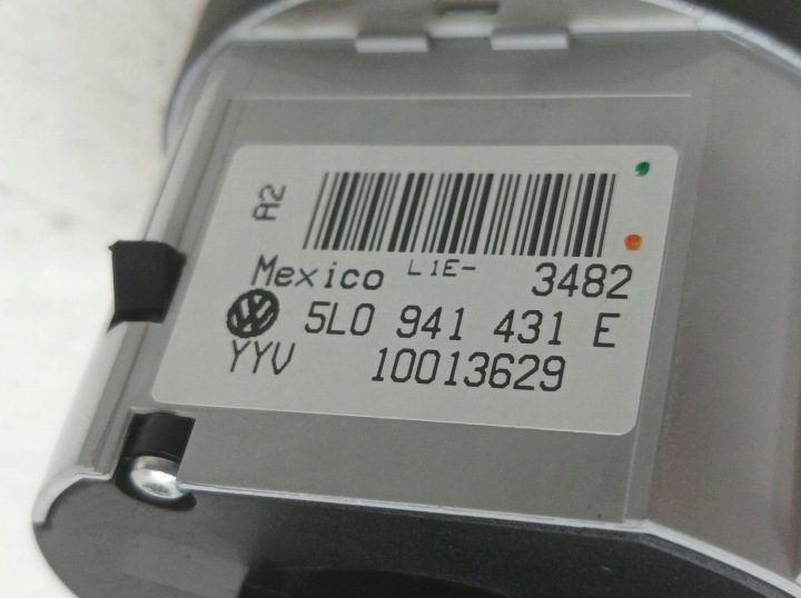 ПЕРЕКЛЮЧАТЕЛЬ СВЕТА ОРИГИНАЛ 5L0941431E Skoda Yeti I (2009- ), фото 3