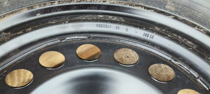 ДОКАТКА ЗАПАСКА AUDI A4 B8 A5 8T 125/70 4J R19 5X112 8K0601027D, фото 14