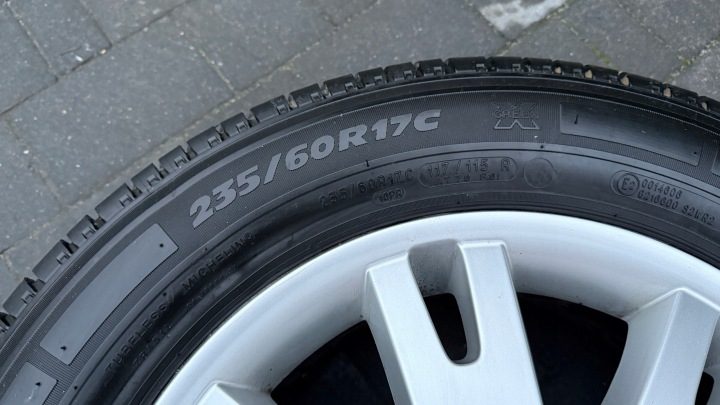 Колесо 6x130 r17 235/60 C Mercedes Sprinter 906 Crafter Borbet литой диск, фото 6