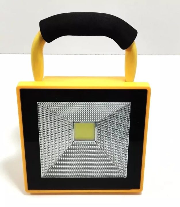 Фара рабочего света противотуманная фара LED с аккумулятором 20W SLIM 12V/230V, фото 1