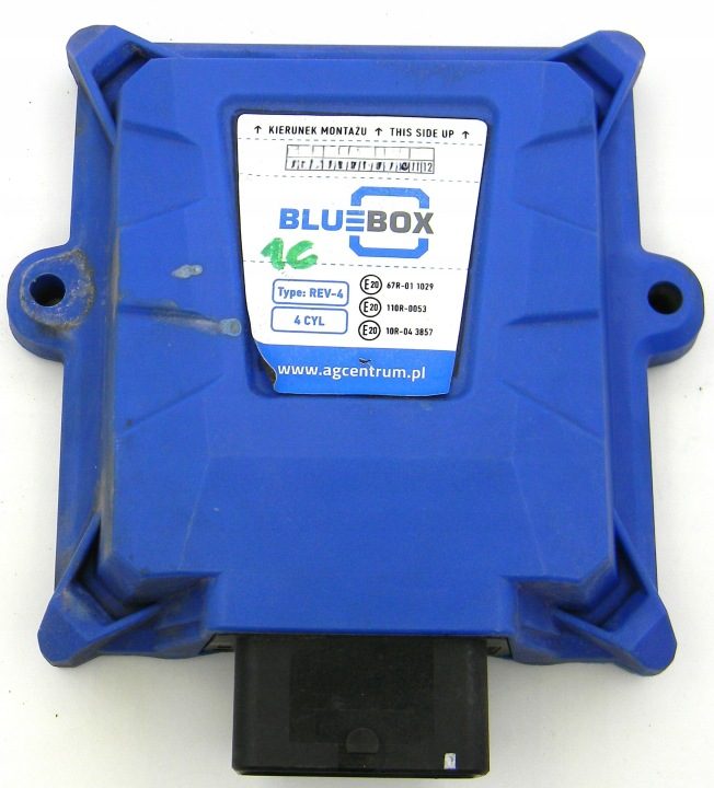 BLUE БОКС 4 ЦИЛ. Type REV-4 AG ZENIT БЛОК УПРАВЛЕНИЯ ГБО, фото 1