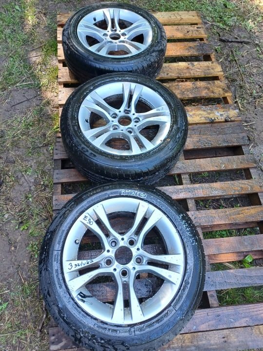 Колеса Диски Шины 205/55/16 BMW E90 E91 E87 РЕСТАЙЛИНГ 6780907 5X120, фото 1