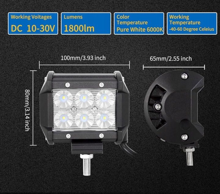 Willpower Фара рабочая LED 42" 107 см 540 Вт wygięty + 2 LED, фото 2