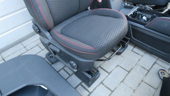 Ford Kuga MK3 Сиденья Оригинал С подогревом Передний ЗАДНИЙ Комплект ST-LINE CZERWON, фото 5