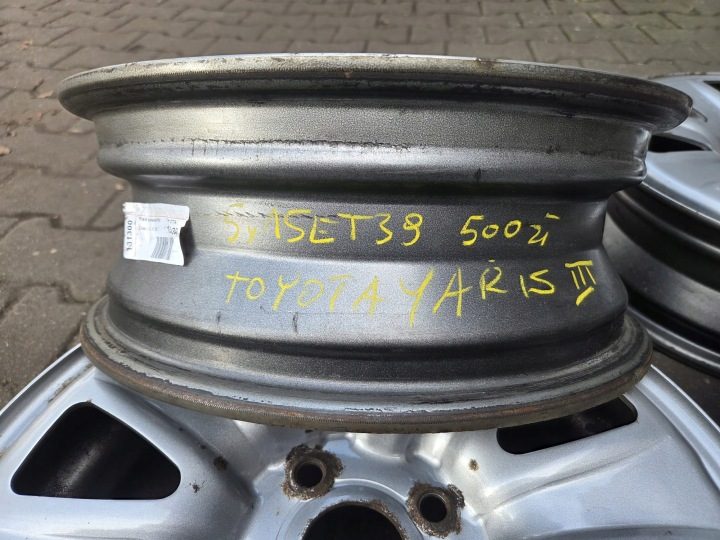 4× Штампованный диск Toyota OE 426110D590 5.0" x 15" 4x100 ET 39, фото 6