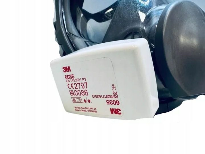 Капот lakiernicza газовый 3M 6800 pełnotwarzowa оригинальный, фото 2