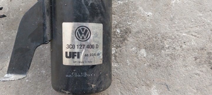 VW Skoda корпус топливного фильтра шланг 1.6 TDI 2.0 TDI 3C0127400D, фото 2