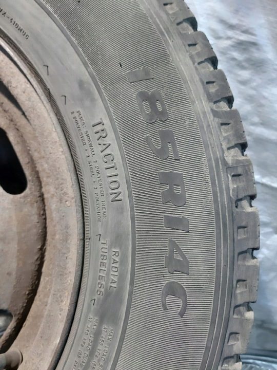 KIA K2700 ДИСКИ КОЛЕСА С ШИНАМИ 2x DEBICA 185 R14C 102/100Q 2016 г. 5x120, фото 6
