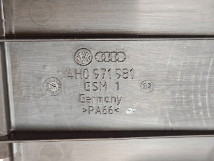 ОРИГИНАЛЬНАЯ ЗАГЛУШКА РАЗЪЕМА ZŁĄCZY AUDI A6 C7 4H0971981 34 л.с., фото 3