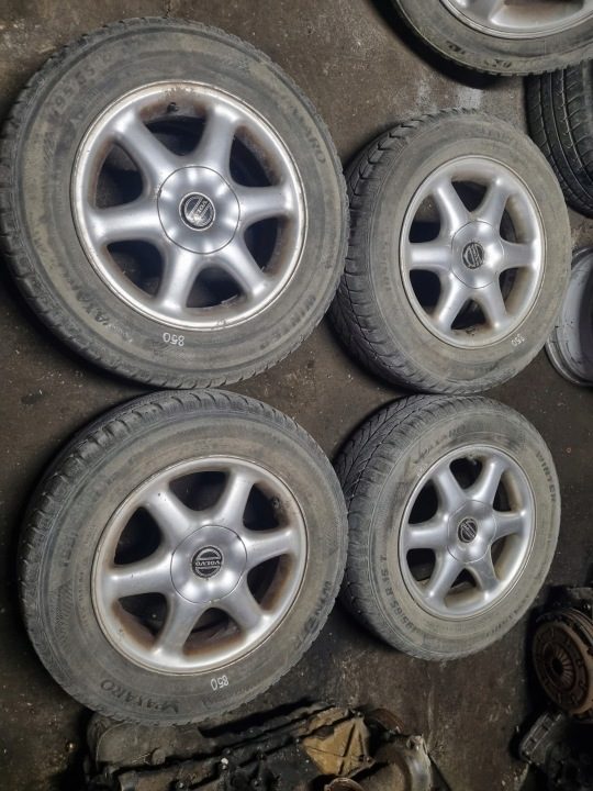 Колеса литые диски 195/65 R15 4x108 Volvo V70 S70 850 зима комплект 4 шт., фото 1