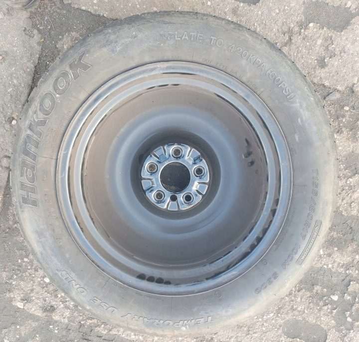 RENAULT KOLEOS I ДОКАТКА HANKOOK T155/80 R17, фото 2