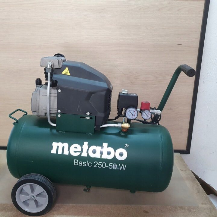Компрессор масляный Metabo BASIC 250-50 W 50 l 8 бар, фото 10