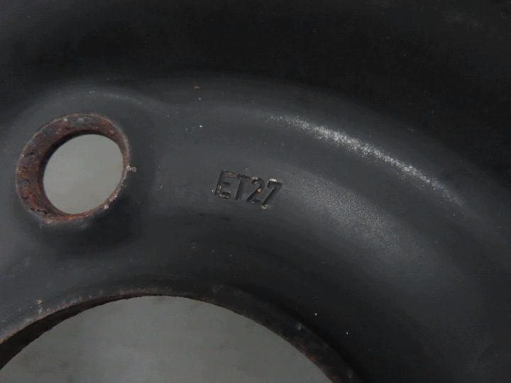 Штампованный диск Peugeot OE 6.5" x 15" 4x108 ET 27, фото 2