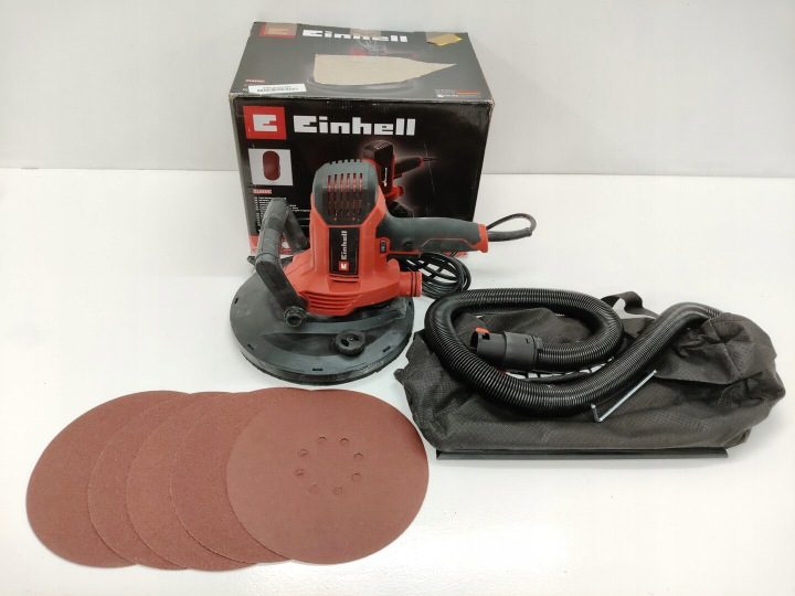 Einhell Шлифмашина для suchej zabudowy TC-DWS 225 1220W 225 мм Odsysanie, фото 3
